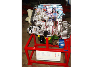 Model No.XS-10 CUT SECTION MODEL OF FOUR CYLINDER FOUR STROKE DI ENGINE