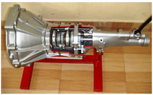 Model No.XS-18 CUT SECTION MODEL OF SYNCHRONOUS GEAR BOX 