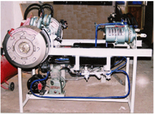 Model No. XS-32  MODEL OF AIR BRAKE SYSTEM WORKING