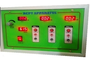 RAPID CHLORIDE PENETRATION/ PERMEABILITY TEST APPARATUS FOR 3- CELL: 