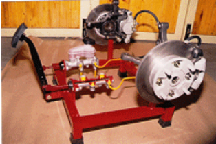 Model No. XS-33 CUT SECTION MODEL OF DISC BRAKE SYSTEM