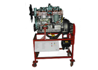 Model No.XS-09 CUT SECTION MODEL OF FOUR STROKE FOUR CYLINDER INDIRECT INJECTION DIESEL ENGINE (WORKING)