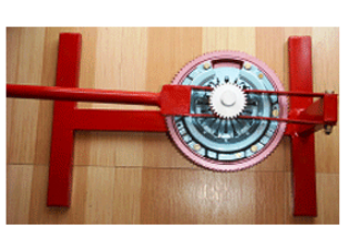 Model NO. XS-26 CUT SECTION MODEL OF DIAPHRAM CLUTCH SYSTEM 