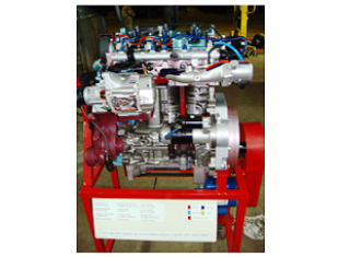 Model No.XS-11 CUT SECTION MODEL OF 4-STROKE 4-CYLINDER DIESEL CRDI ENGINE