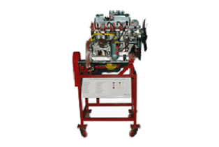 Model No. XS-03:  CUT SECTION MODEL OF ENGINE, TRANSMISSION SYSTEM & END DRIVE 