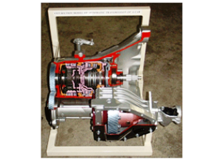 Model No. XS-22 CUT SECTION MODEL OF AUTOMATIC TRANSMISSION OF A CAR