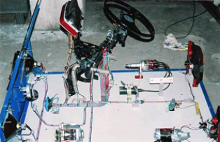 Mock up of Car electrical system